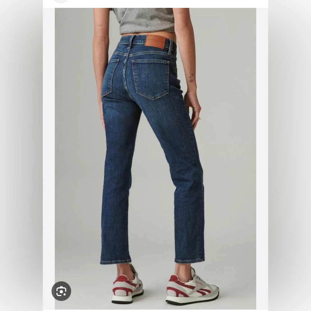 Lucky Brand Zoe High Rise Straight Jeans NWOT